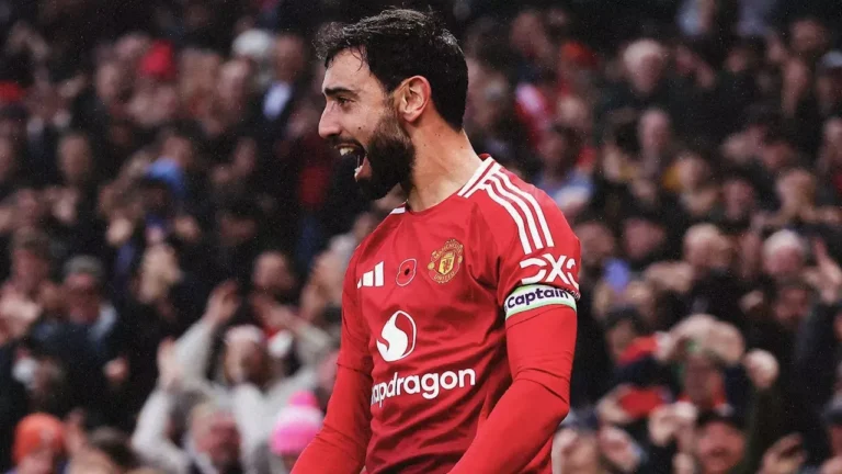 Bruno Fernandes Scores as United Thrash Leicester City