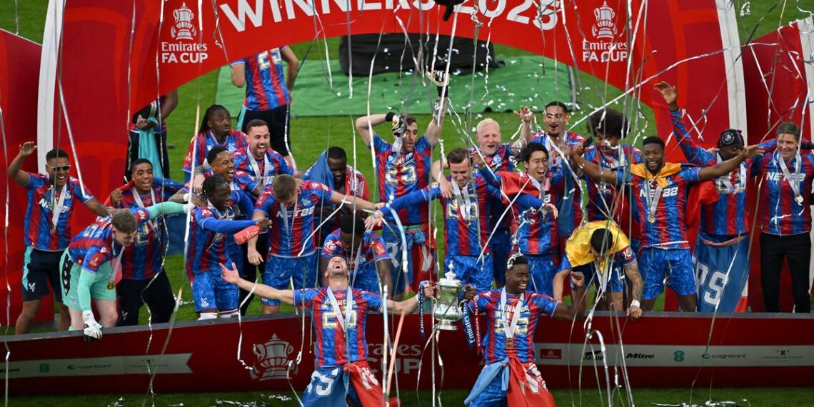 Crystal Palace Beat City to Lift First FA Cup in 119 Years