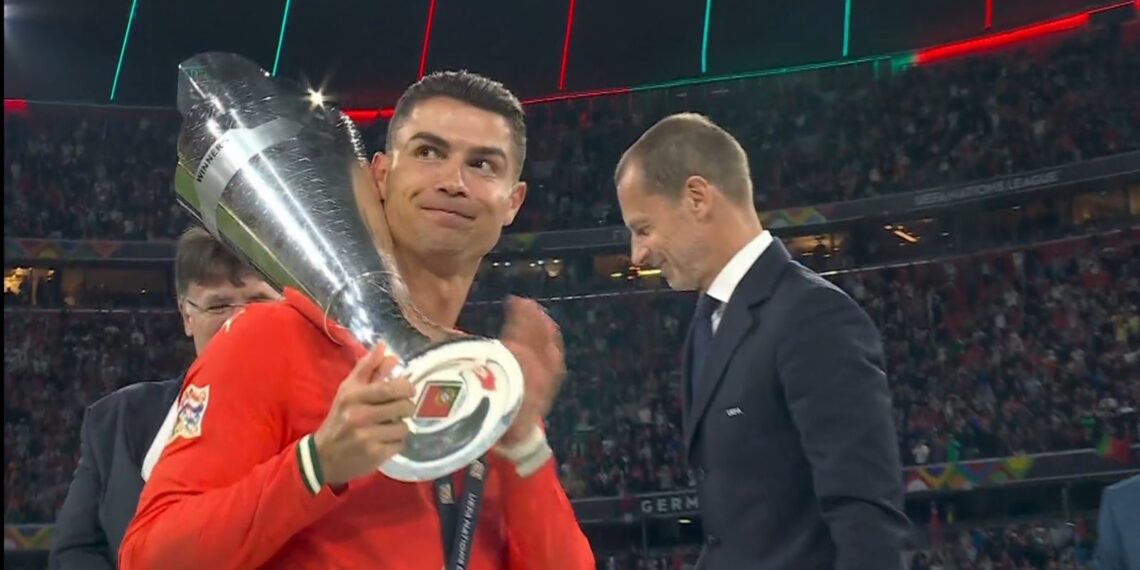 Ronaldo Shines as Portugal Beat Yamel's Spain in Nations League Final