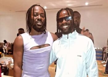 Adekunle Gold Reacts to Viral Photowith Lookalike [Pic]