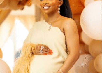 Toke Makinwa Splurges ₦5.4M on Designer Diaper Bag for Newborn Daughter  [See Pic]