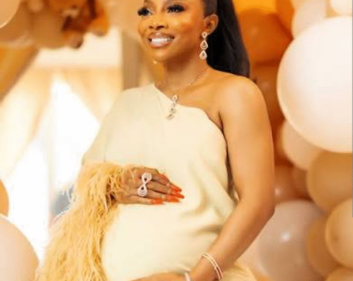 Toke Makinwa Splurges ₦5.4M on Designer Diaper Bag for Newborn Daughter  [See Pic]