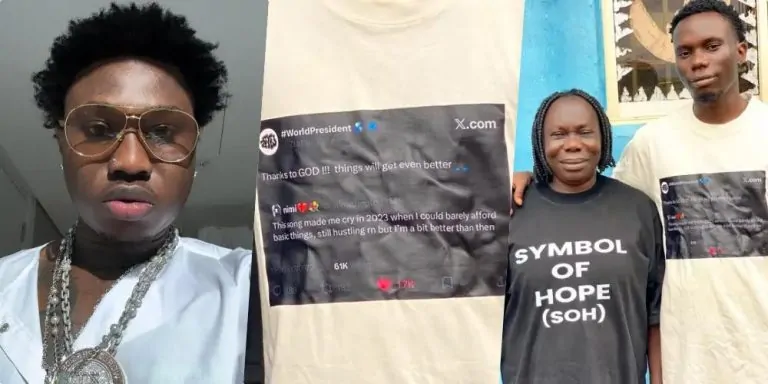 Zlatan Melts Internet! Rapper Sends ₦1M to Fan’s Mom After Emotional Story Goes Viral