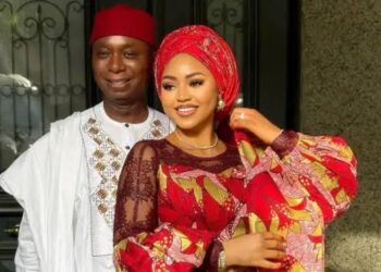 Regina Daniels Sparks Reactions After Sharing Video of Husband in Toilet